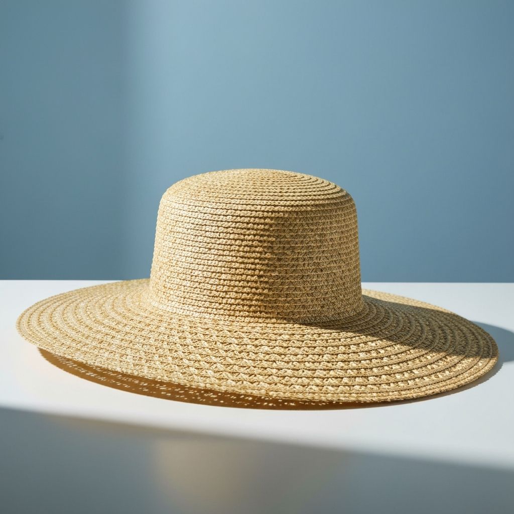 와이드 브림 햇